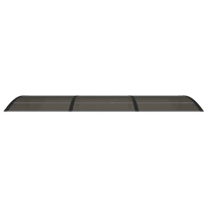 Marquesina De Puerta Policarbonato Negro 300x100 Cm_3