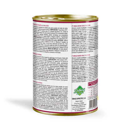 Dibaq Sense Lata Grain Free Pulpo A La Gallega 380 Gr_1