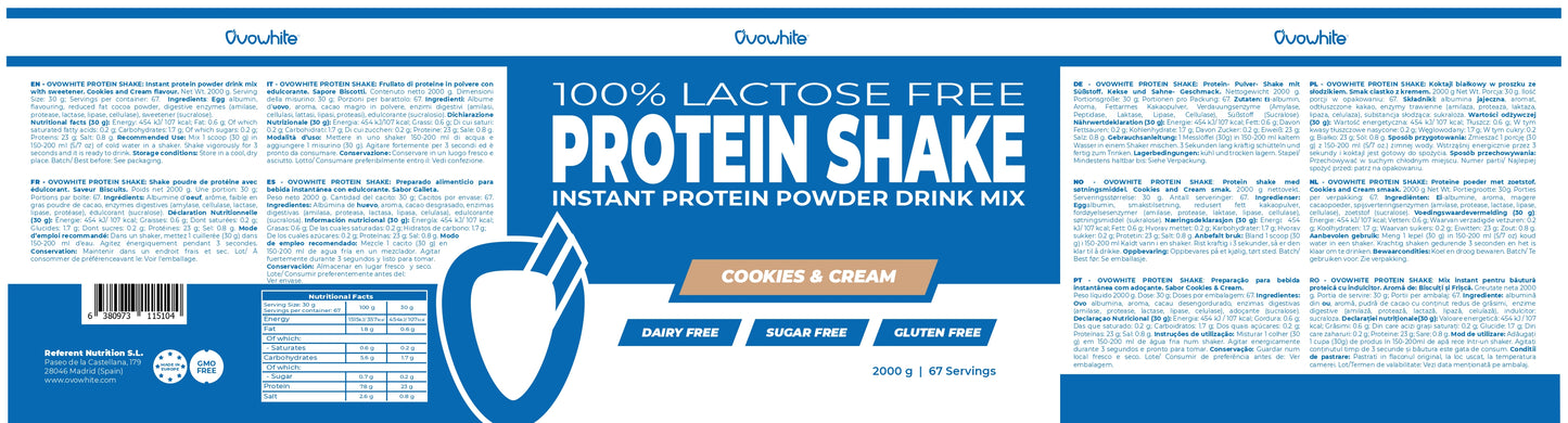 Protein Shake - Cookies And Cream
