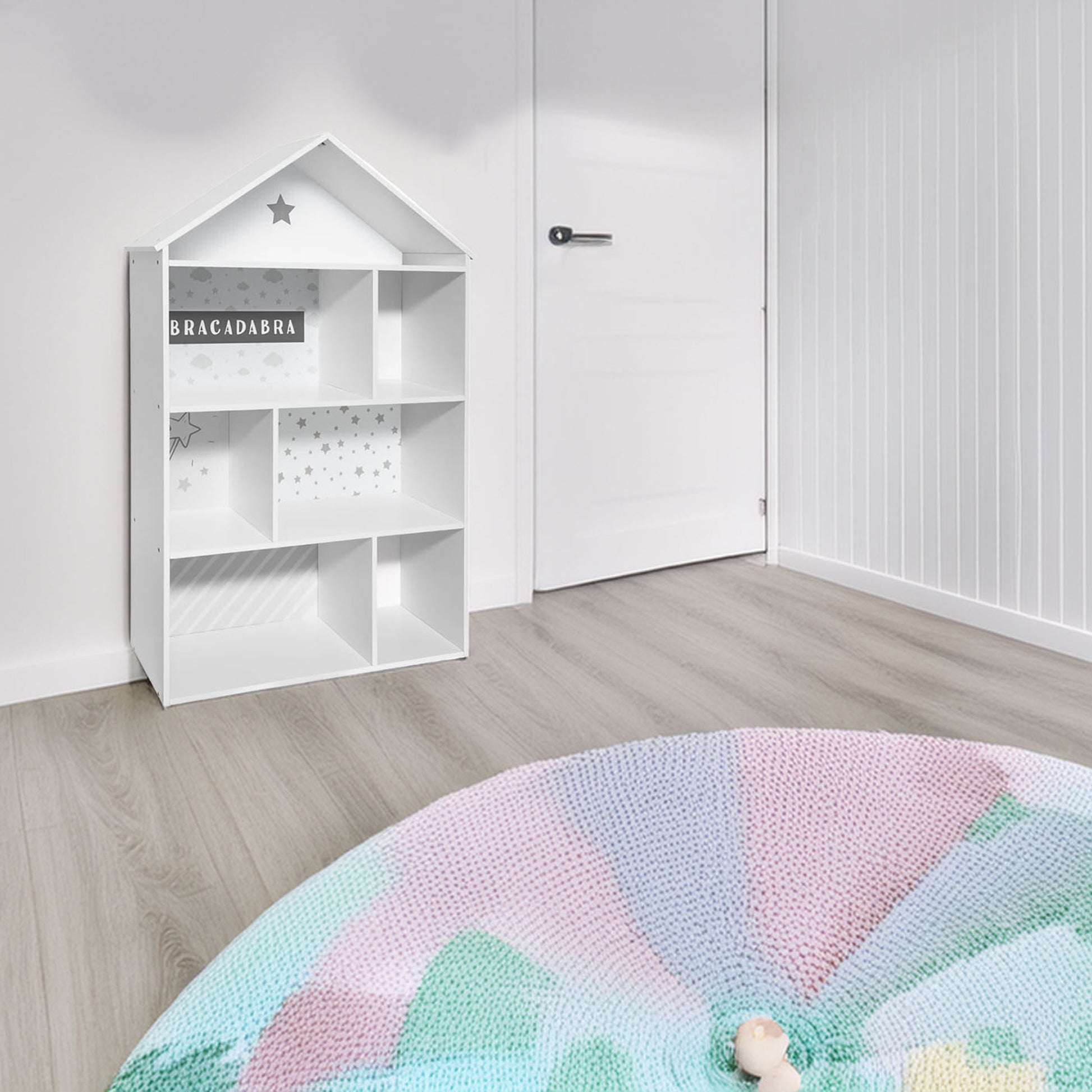 Well Home - Mueble Infantil De Almacenamiento De 2 Compartimento