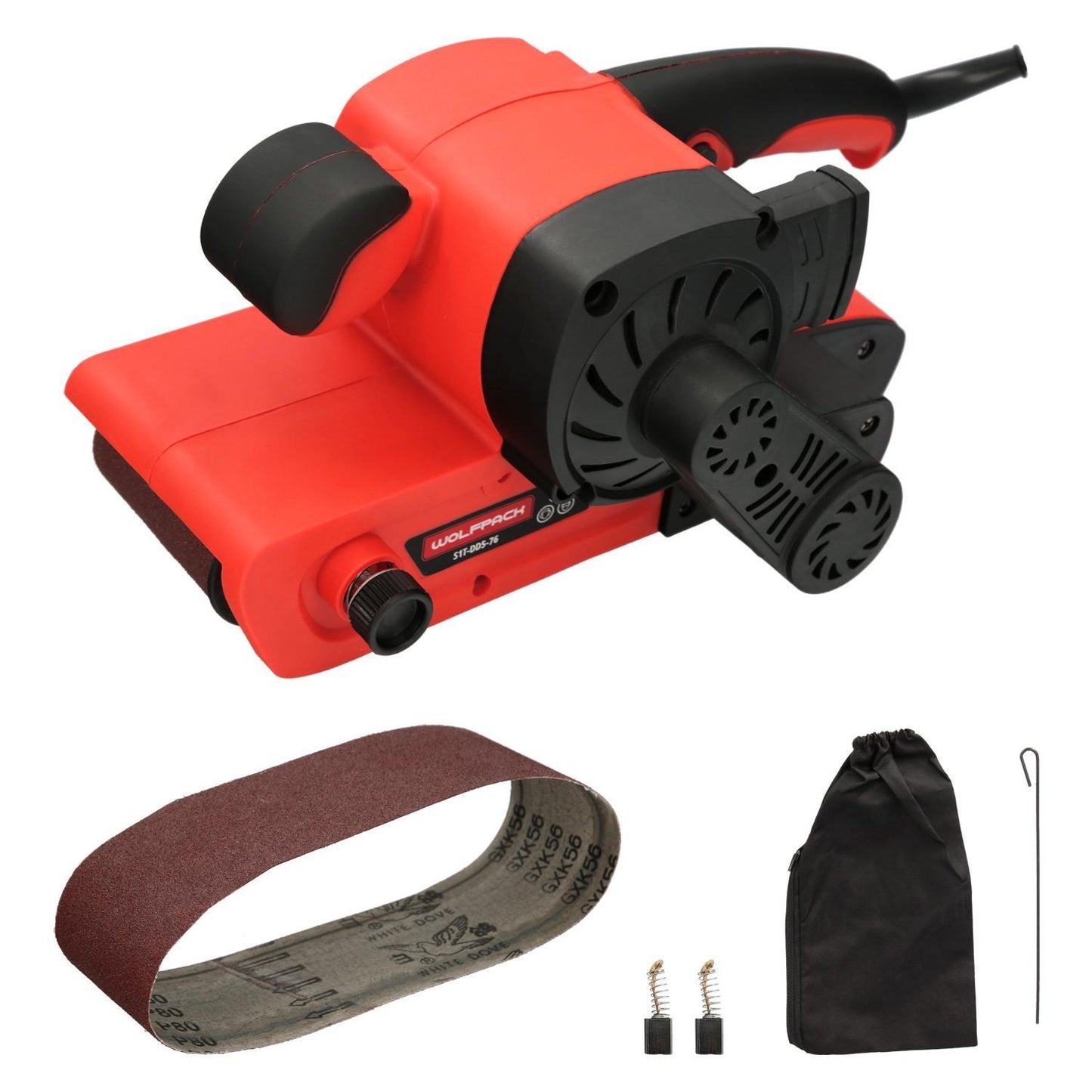 Lijadora De Banda 800 Watt. Con Aspiración Integrada_0