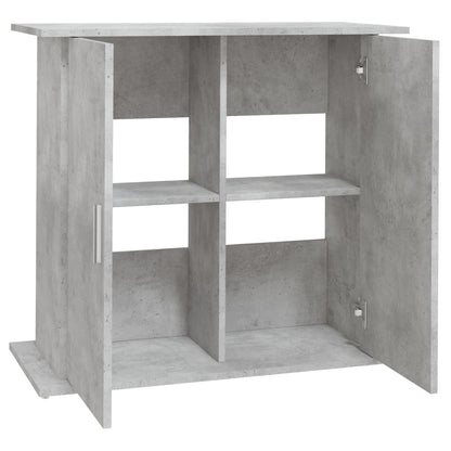 Vidaxl Soporte Para Acuario De Hormigón Gris 81x36x73 Cm De Madera Sintética_5