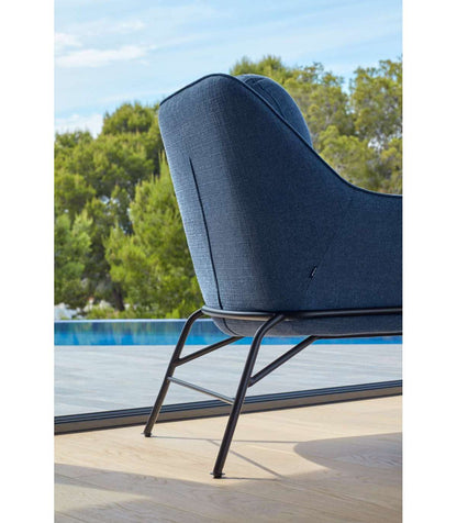 Butaca Modelo Sadira Acabado Azul Petróleo, 84cm(ancho) 87cm(alto) 88cm (largo)_3