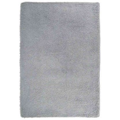 Vidaxl Alfombra De Pelo Largo Navarra Gris Claro 200x290 Cm Poliéster_0