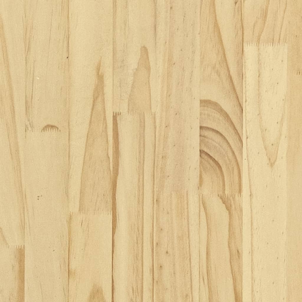 Mesita De Noche Madera Maciza De Pino 40x29,5x64 Cm_4
