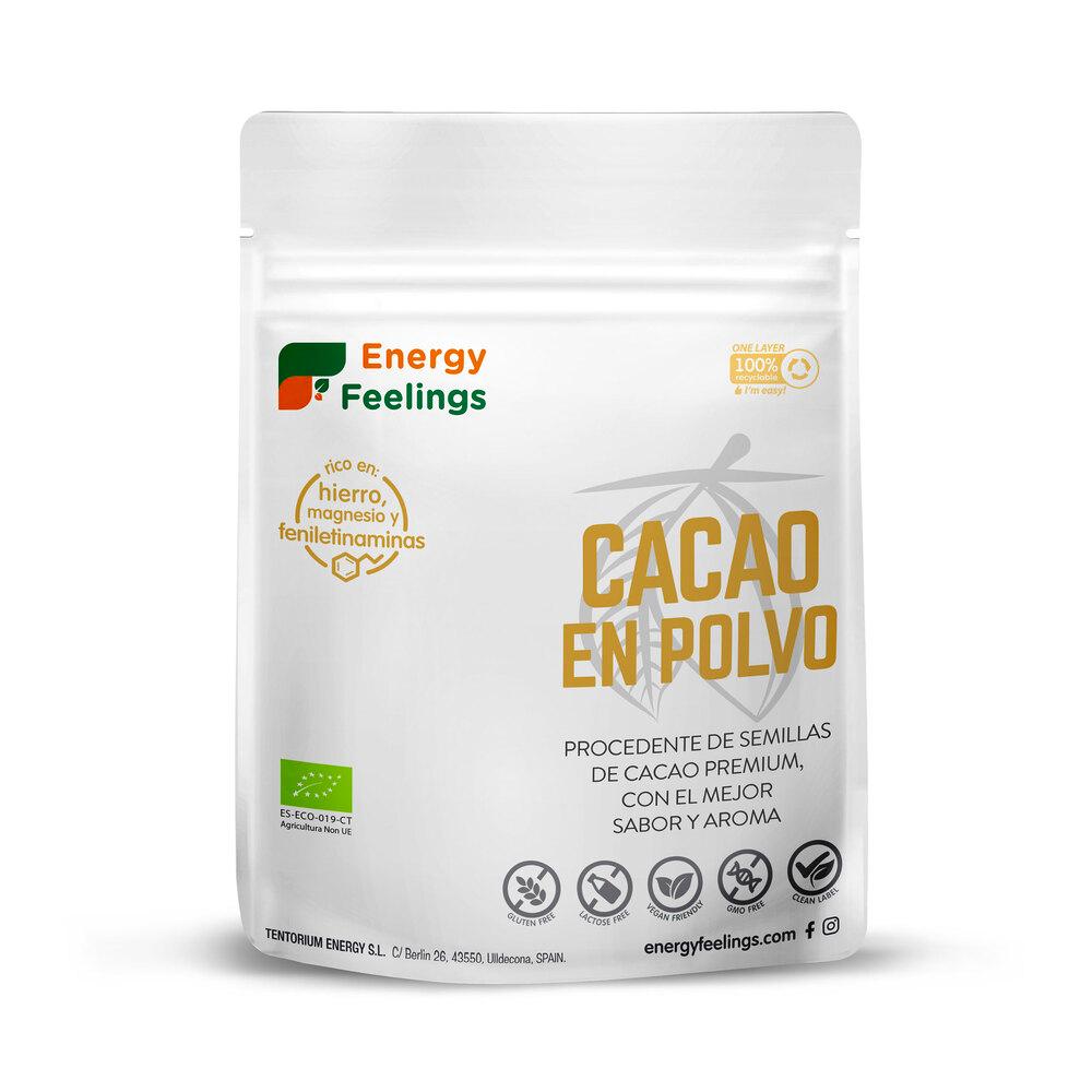 Cacao en polvo sin azúcar ECO Energy Feelings 200 g