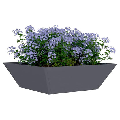 Maceta Para Jardín 5 Pcs Antracita 50 X 50 X 15 Cm_2