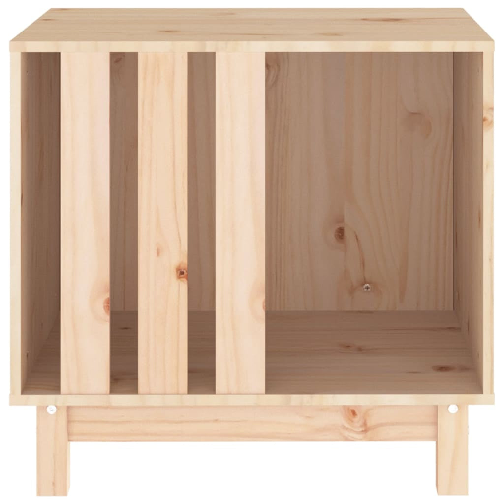 Vidaxl Caseta Para Perros Madera Maciza De Pino 60x45x57 Cm_4
