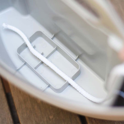 Jardín Vertical Modular Citysens Con Riego Automático De 3 Maceteros – Gris Claro, Polipropileno 100% Reciclado