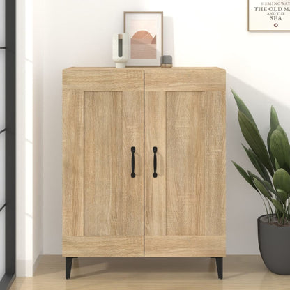 Aparador De Madera Contrachapada Color Roble 69,5x34x90 Cm / Vetonek_4