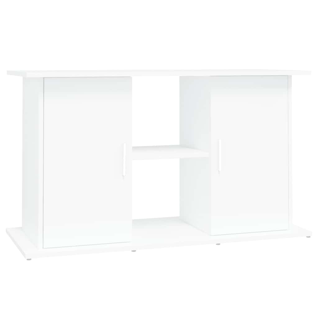 Vidaxl Soporte Para Acuario Madera De Ingeniería Blanco 101x41x58 Cm_0