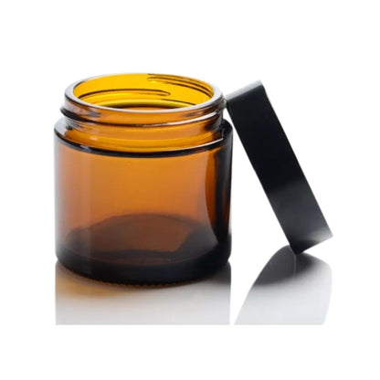 Tarro vidrio ámbar, 60 ml. Camassia