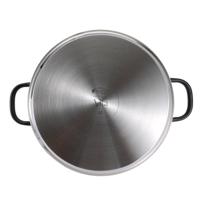 Cacerola 28x16.5 Cm Con Tapa Acero Inoxidable Apta Para Inducción San Ignacio Vita_5
