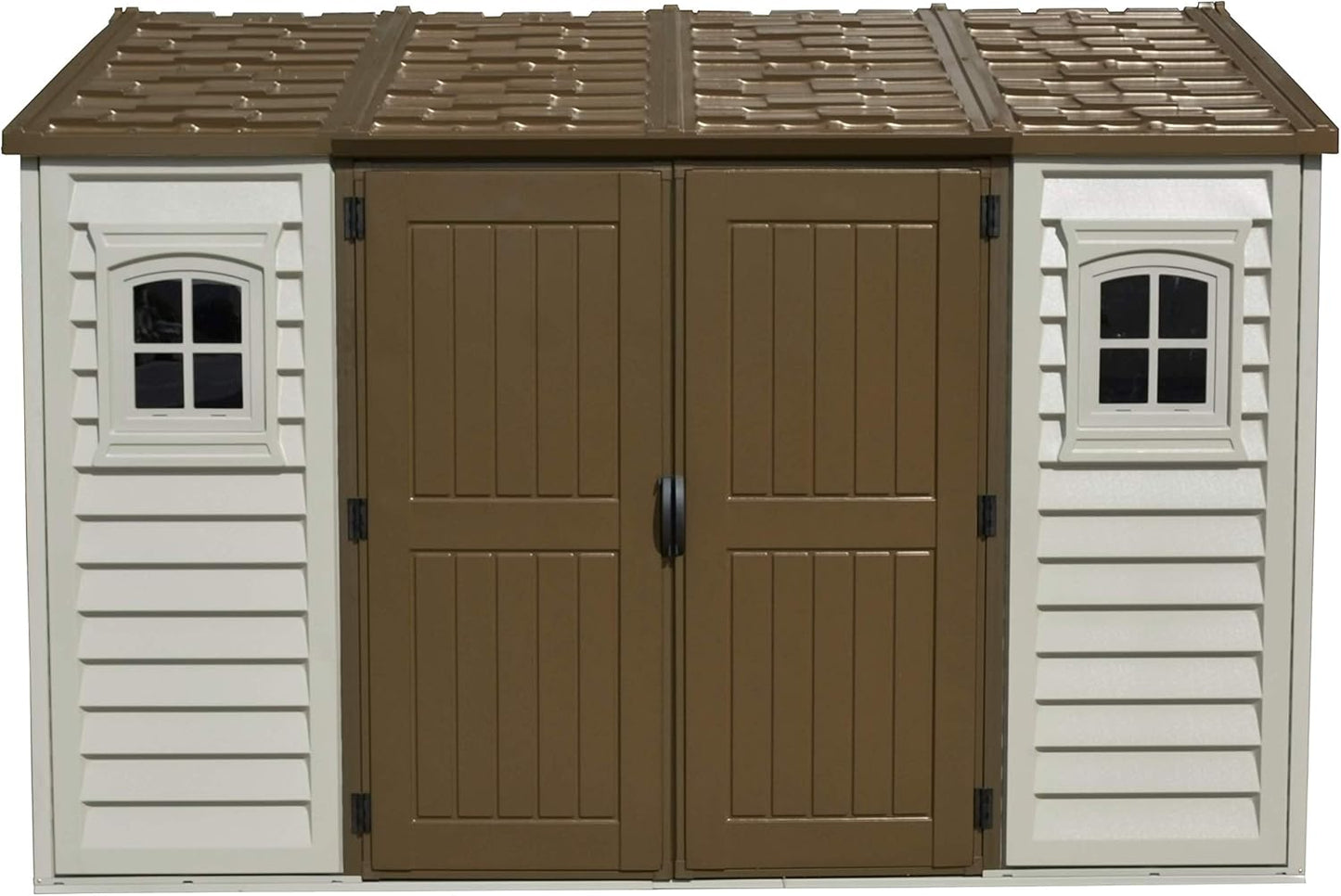 Caseta apex 10,5x8 De Pvc - Marfil + Marrón - 326,2x249,3x234,4 Cm_1