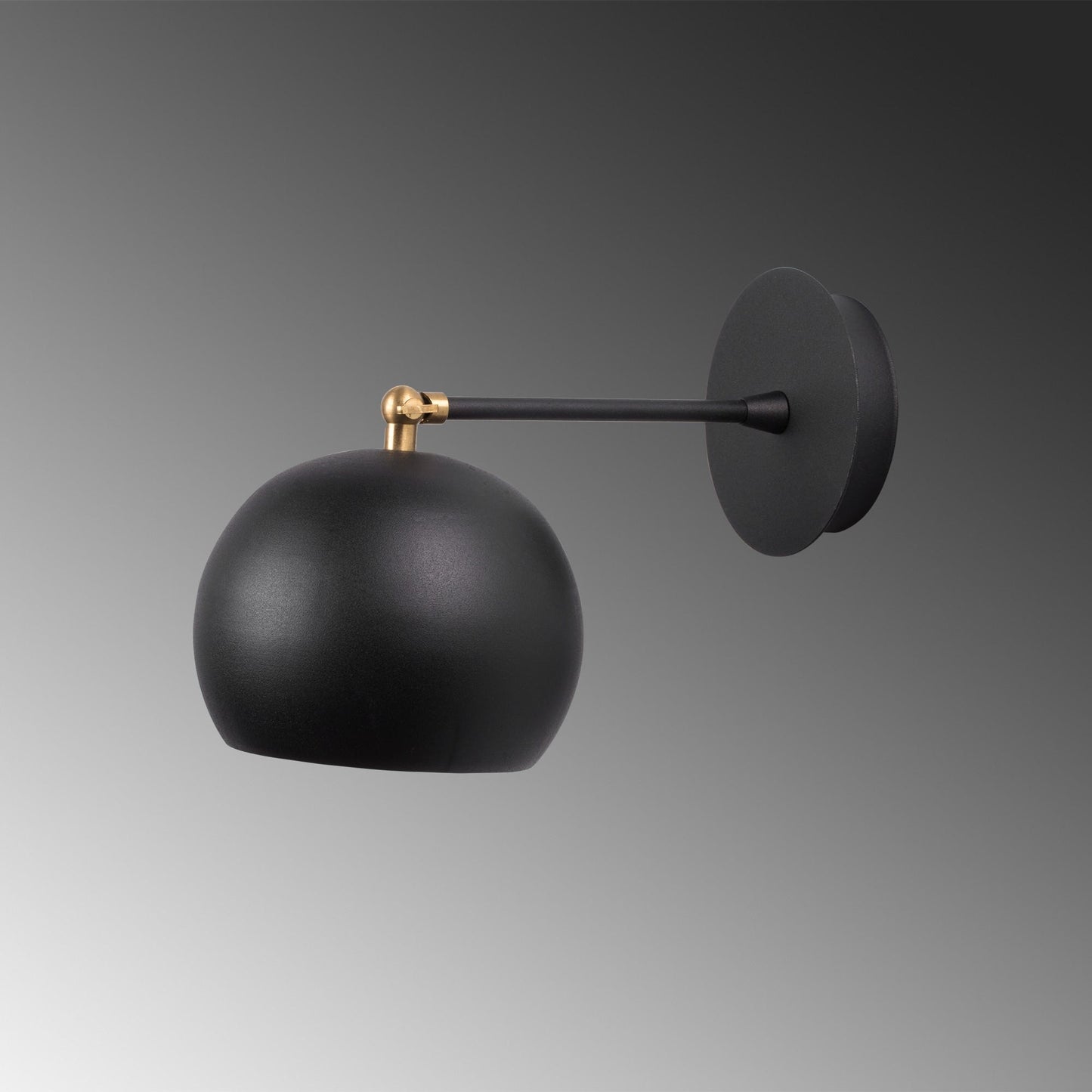Aplique De Pared, Metal , Negro, 15x28x21, Casquillo E 27 Max 40 W_2
