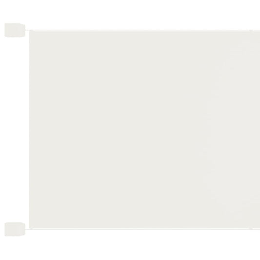 Vidaxl Toldo Vertical Blanco 100x420 Cm Tela Oxford_0