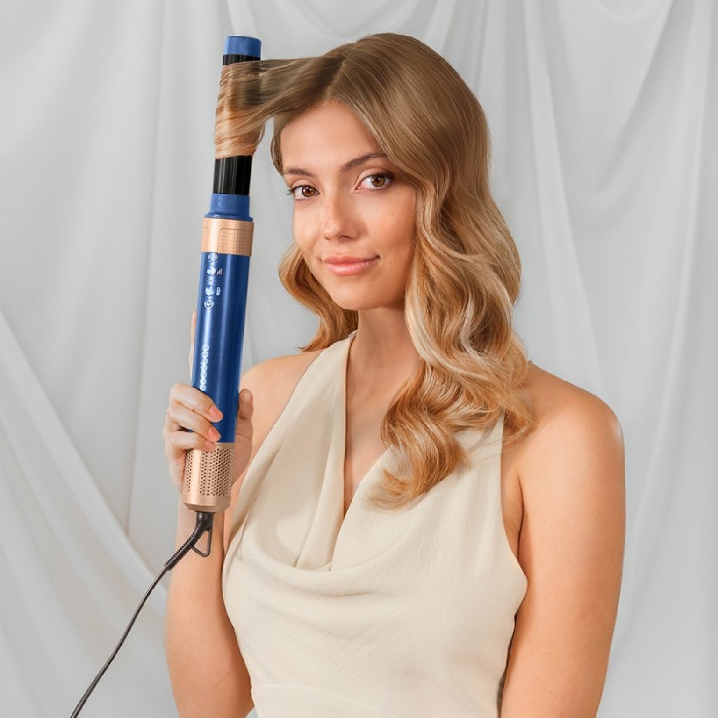 Cecotec Cepillo De Aire Ceramiccare 12in1 Airglam Blue_1