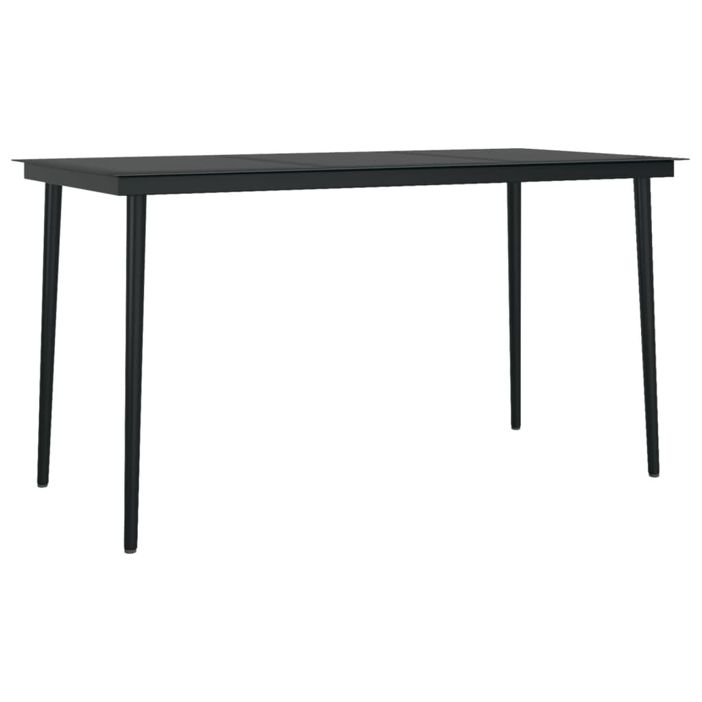 Vidaxl Juego De Comedor De Jardín 5 Piezas Gris_4