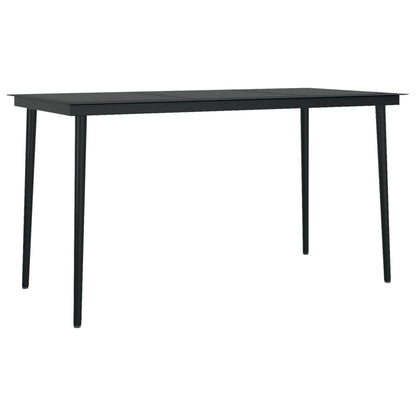 Vidaxl Juego De Comedor De Jardín 5 Piezas Gris_4