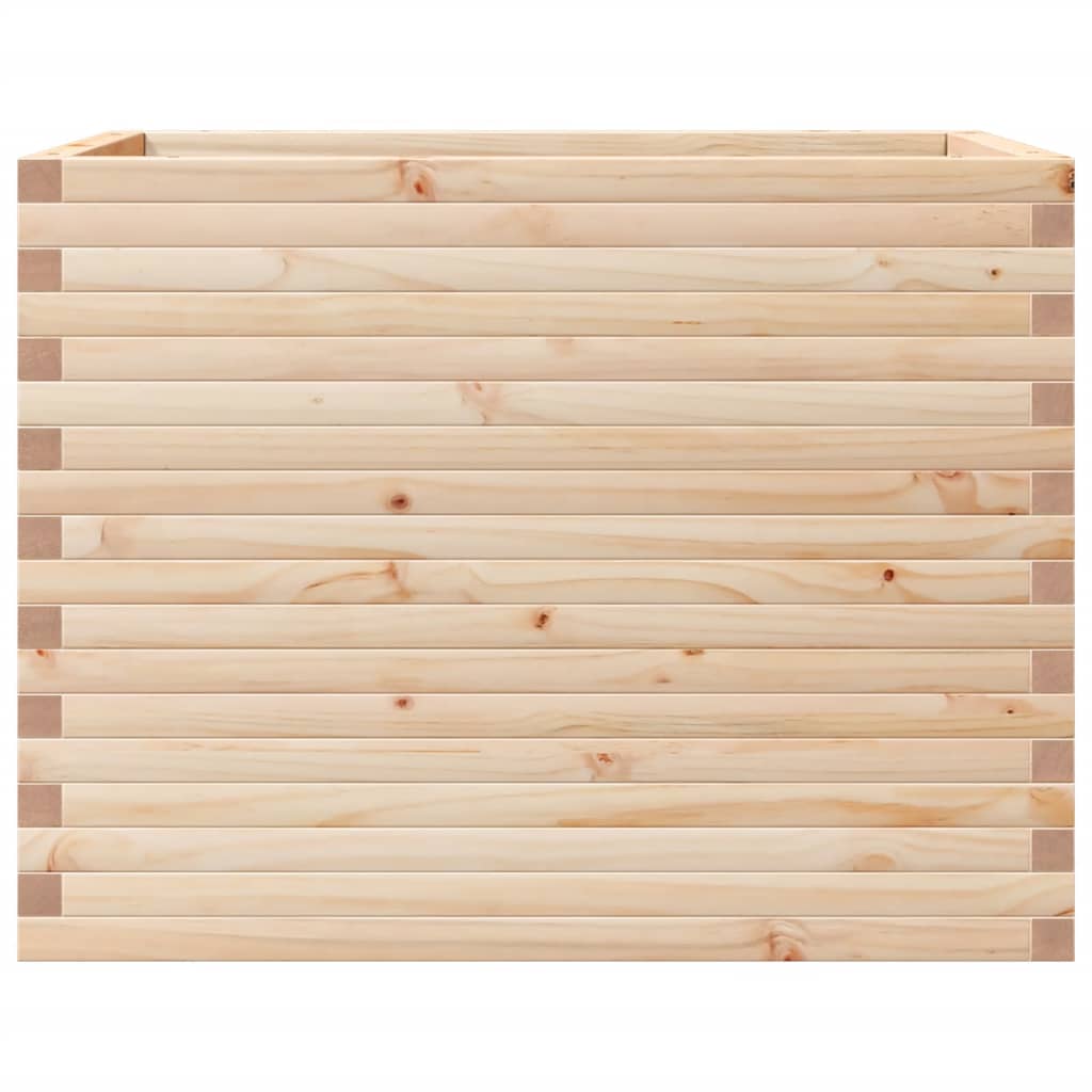 Jardinera Madera Maciza De Pino 90x60x68,5 Cm_4