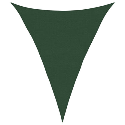 Vidaxl Toldo De Vela Hdpe Verde Oscuro 160 G/m² 4x5x5 M_0