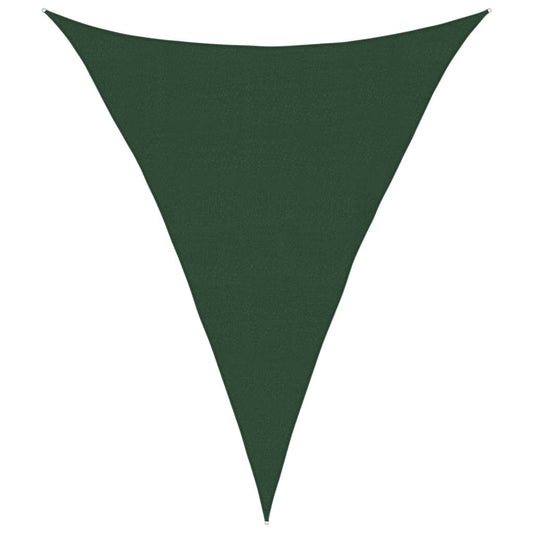 Vidaxl Toldo De Vela Hdpe Verde Oscuro 160 G/m² 4x5x5 M_0