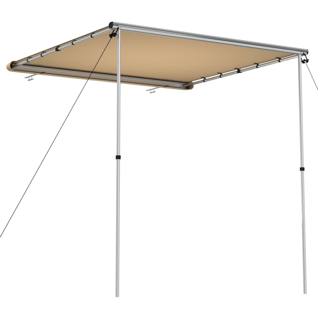 Toldo Para Autocaravanas Y Caravanas 2,4x2x2,15 M Beige_2