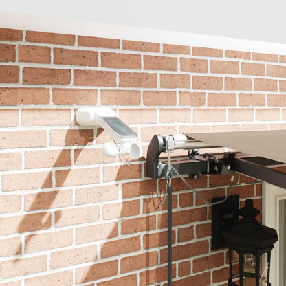 Toldo Retráctil Beige 400 X 300 Cm Poliéster_3