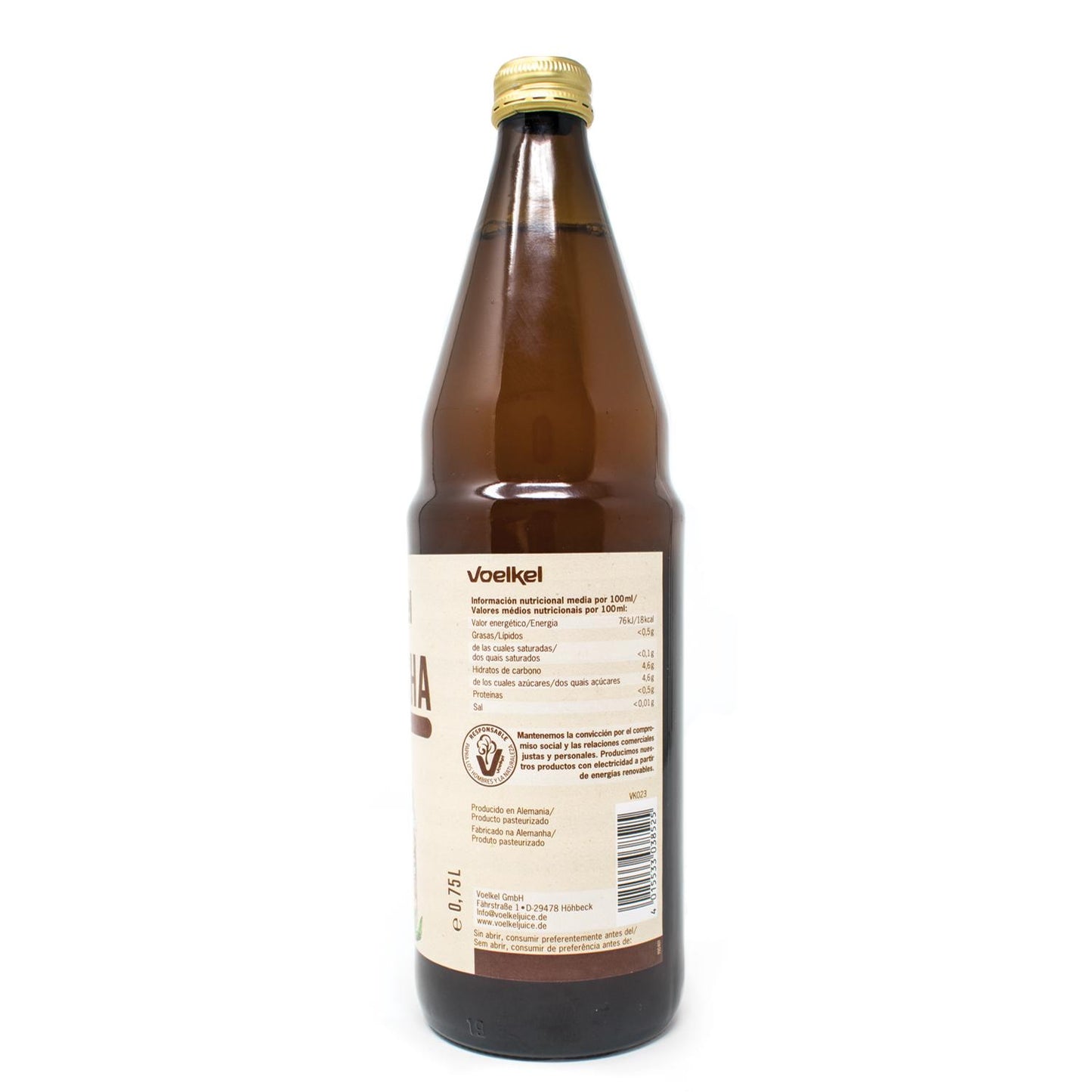 Pack 6X Kombucha Original BIO Voelkel 750 ml