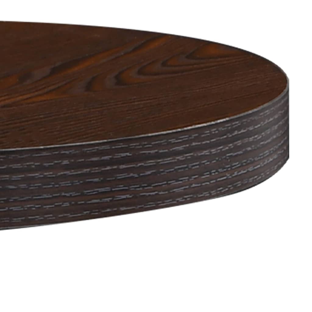 Mesa De Bistró Mdf Marrón Oscuro 40 Cm_1