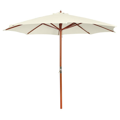 Vidaxl Sombrilla Blanca Arena 300x258 Cm_0