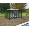 Cenador Gazebo cerrado Ledro 430x295 cm Canopia by Palram