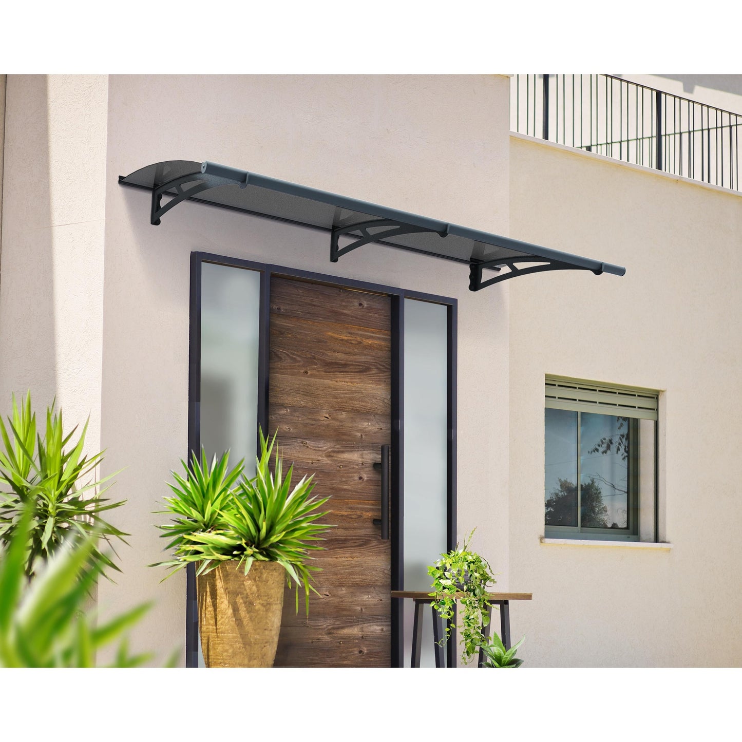 Marquesina para puerta Aquila 205x91 cm