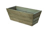 Jardinera De Balcon Recta De Madera Autoclave De 50 X 20 X 19,5 Cm 11l + Bolsa Geotextil Madelea