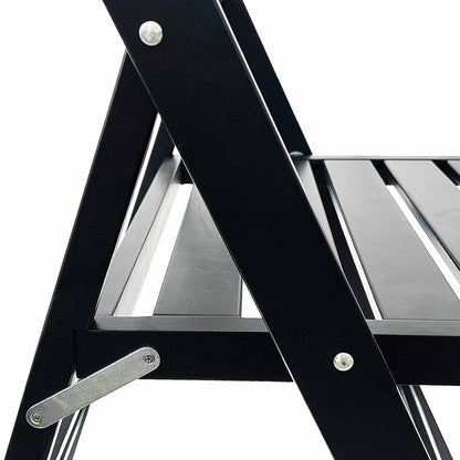 Silla Plegable De Madera De Bambú 42.5x47.5x79cm O91_4