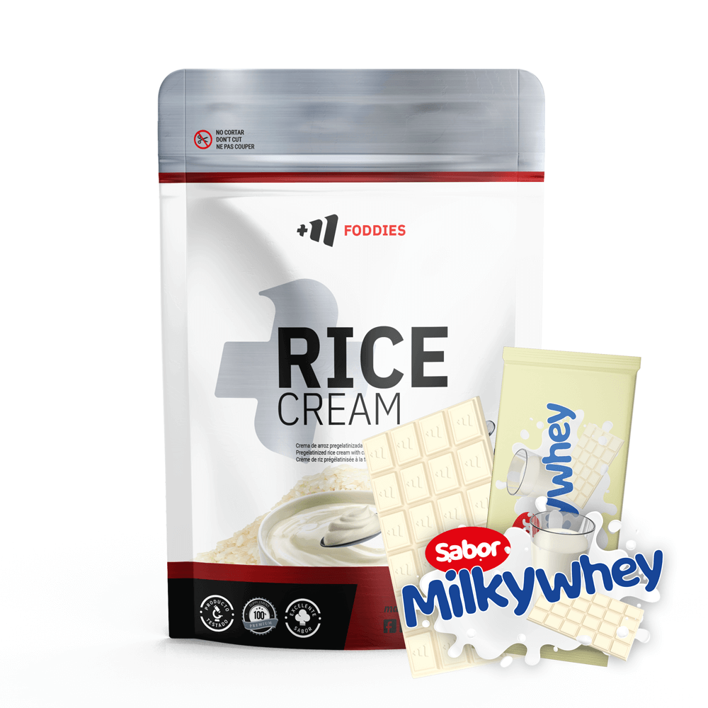 Rice Cream (crema De Arroz Pregelatinizada) - 2kg - Chocolate Blanco Con Leche Milkywhey - Fuente De Carb - Masmusculo S_0