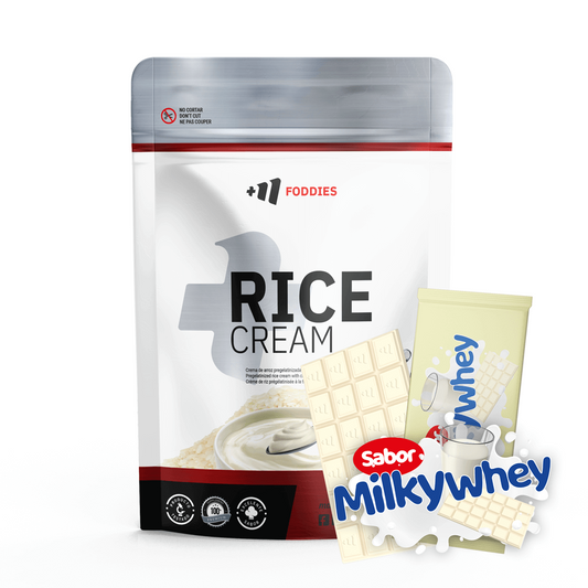 Rice Cream (crema De Arroz Pregelatinizada) - 1kg - Chocolate Blanco Con Leche Milkywhey - Fuente De Carb - Masmusculo_0