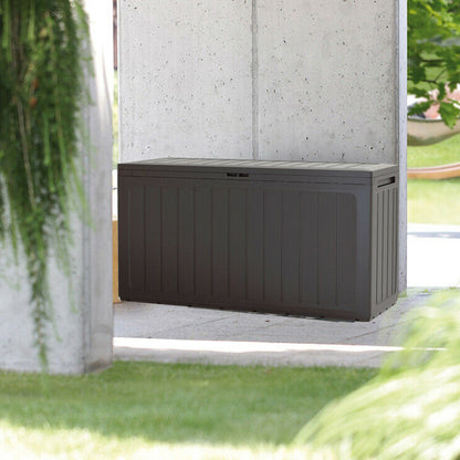Baul De Jardin 280 Litros Prosperplast Boardebox De Plastico En Color Antracita 116 X 43,3 X 55 Cm_2