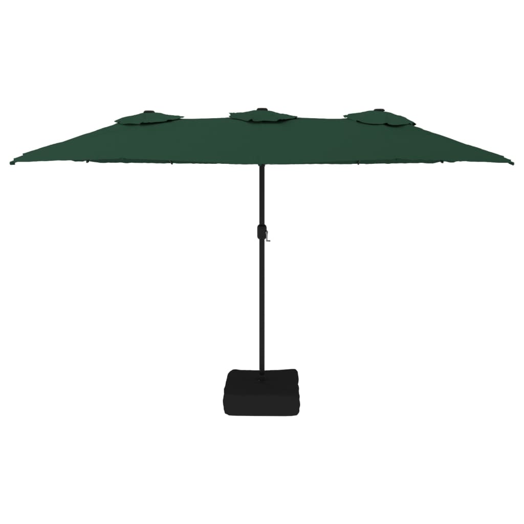 Sombrilla Doble Verde 449x245 Cm_1