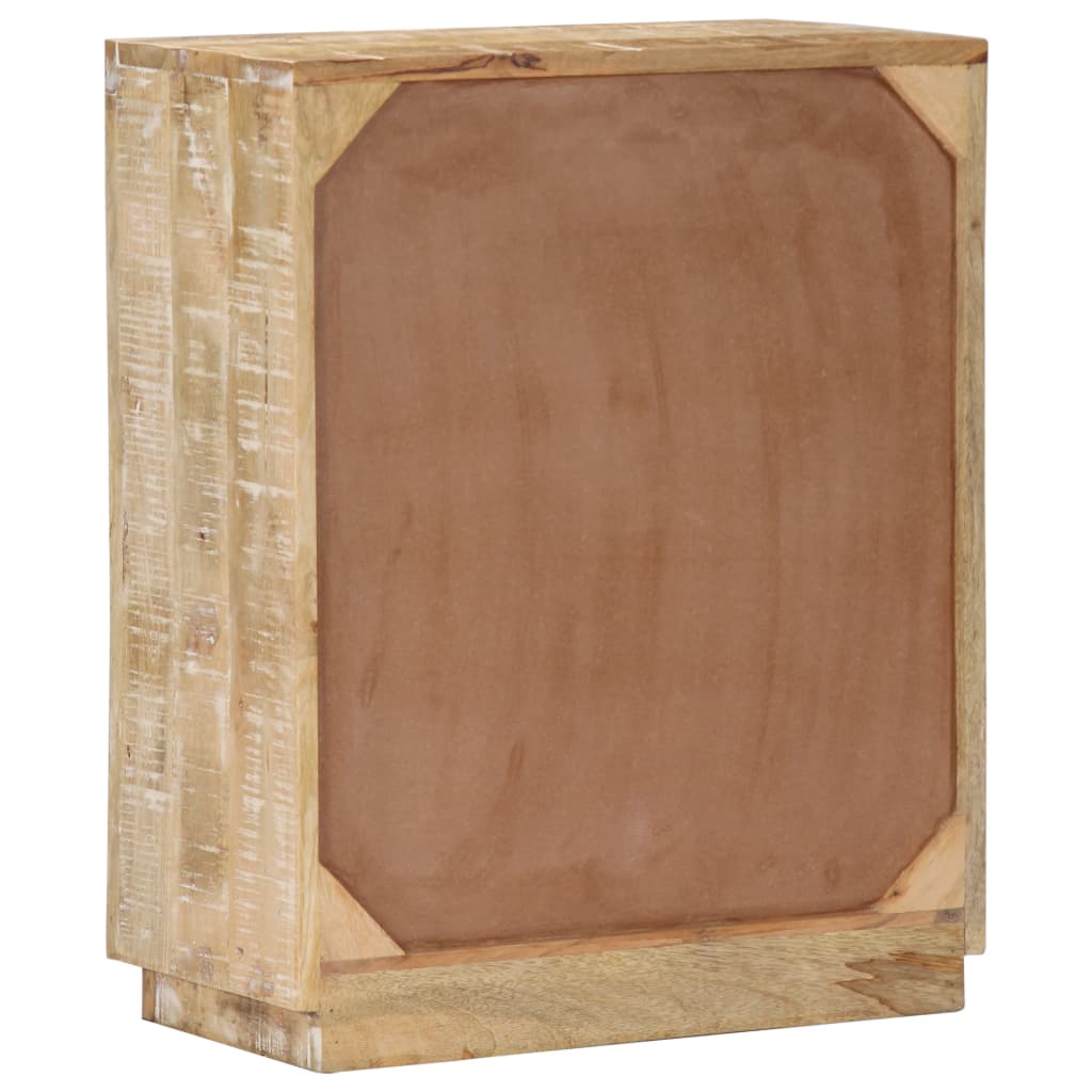 Aparador De Madera Maciza De Mango 60x30x75 Cm_1