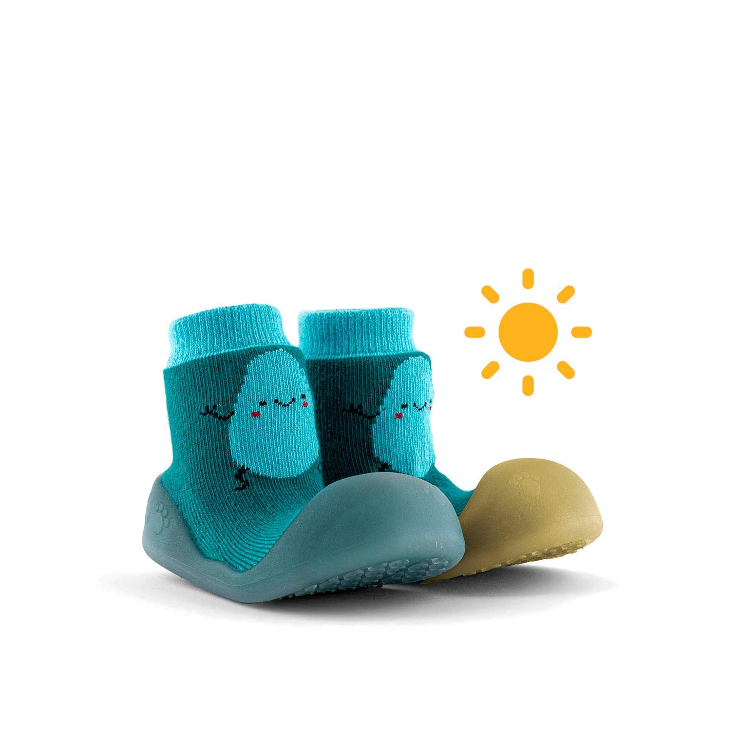 Zapatos De Bebé Que Cambian De Color Con La Luz Del Sol Blue Potato Bigtoes Chameleon L (21,5)_0