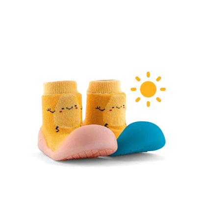 Zapatos De Bebé Que Cambian De Color Con La Luz Del Sol Yellow Potato Bigtoes Chameleon Xl (22,5)_0