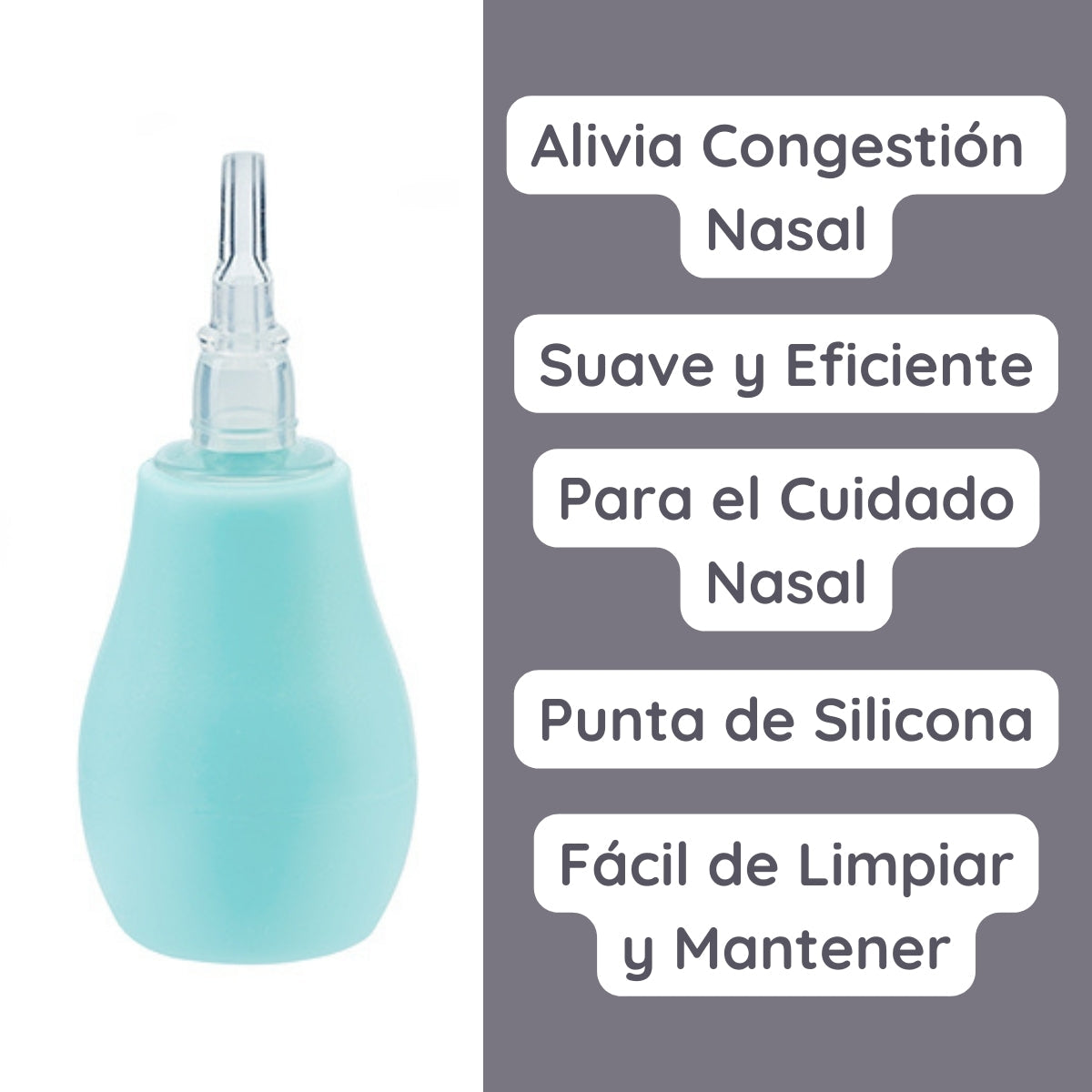 Aspirador Nasal De Pera Mint