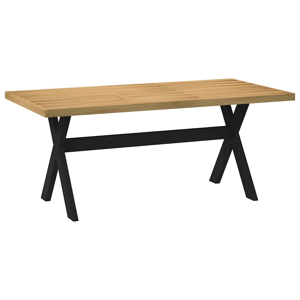 Mesa Comedor Noain Patas Forma X Madera Maciza Pino 180x90x75cm_3