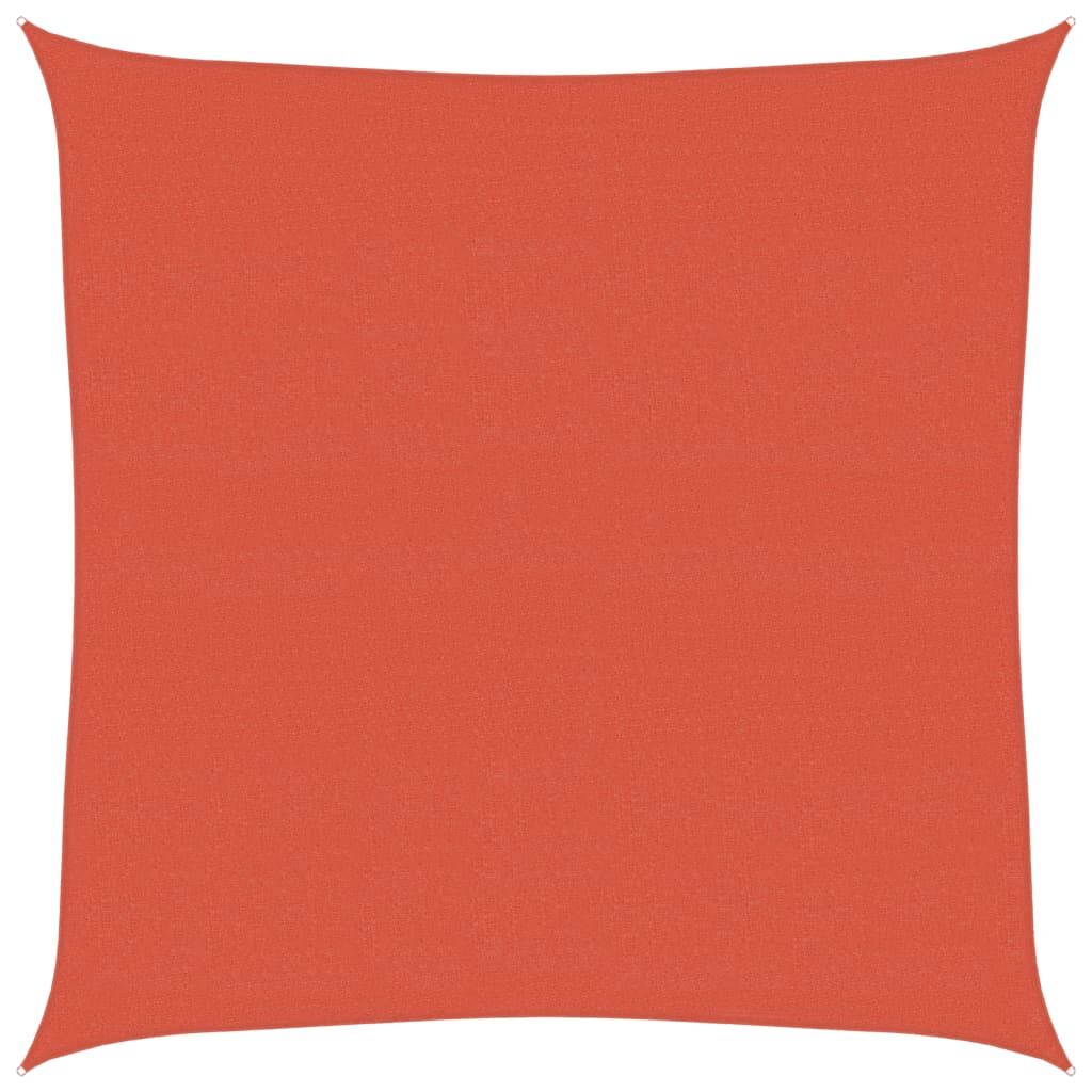 Vidaxl Toldo De Vela Hdpe Terracota 160 G/m² 4x4 M_0