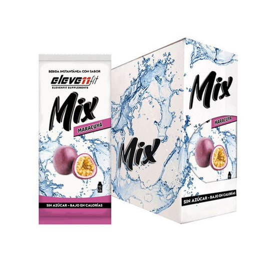 Saborizante Mix Sabor Maracuya 24 Sobres de 9g Eleven Fit_0