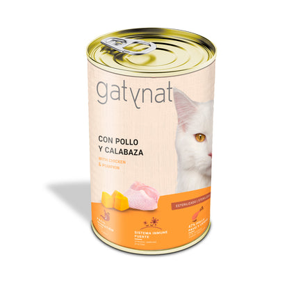 Gatynat Pollo Y Calabaza, 12 Latas X 400gr_0