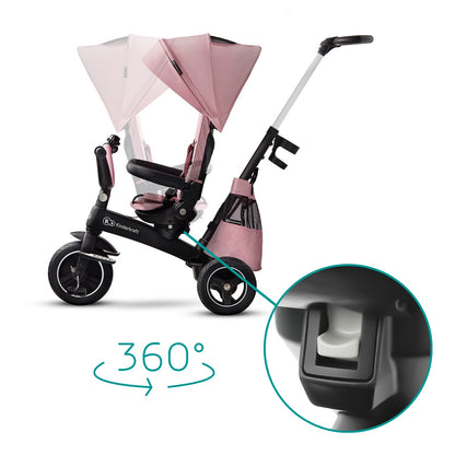 Triciclo Infantil Bidireccional Easytwist Mauvelous Pink_1