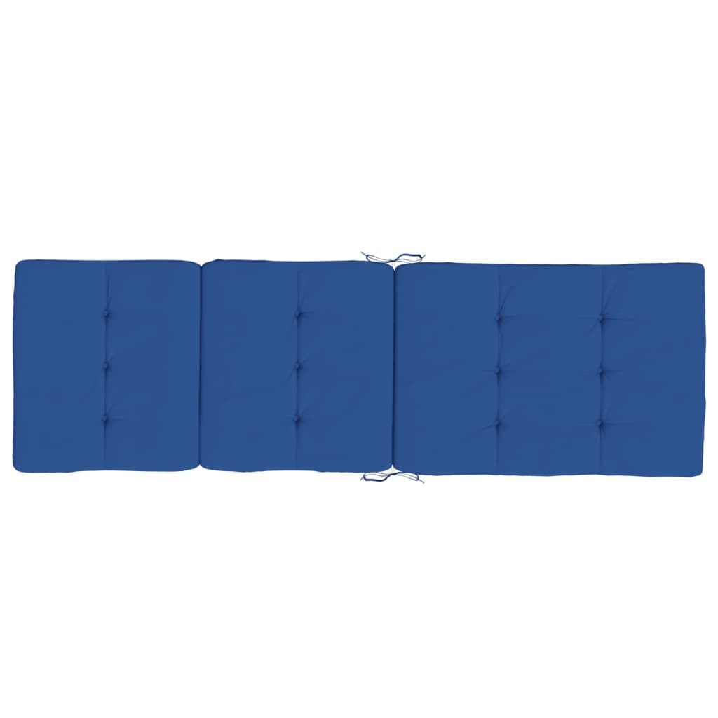 Vidaxl Cojines Para Tumbona 2 Uds Tela Oxford Azul Klein_3