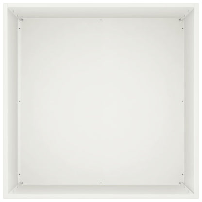 Macetero De Jardín Blanco 50 X 50 X 75 Cm_3
